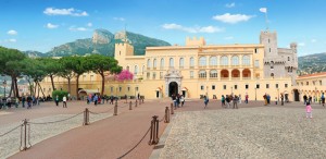 Der Palast der Grimaldis in Monaco.